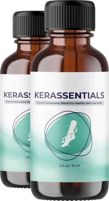 2 bottles of Kerassentials nail oil